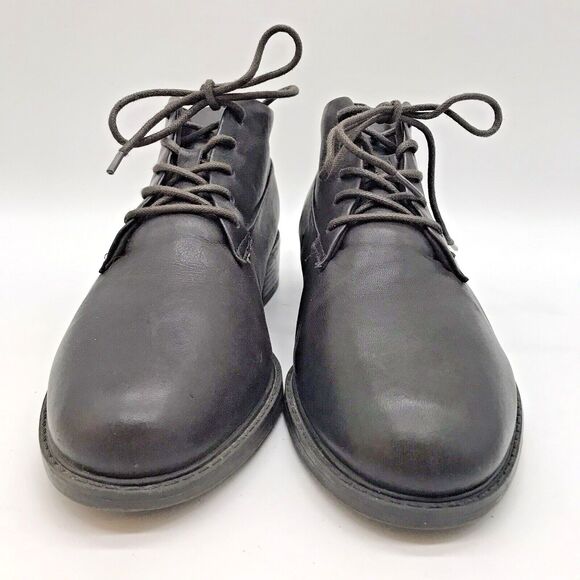 Easy Spirit Lidia Chukka Boot Women's 8.5 W Brown Leather Lace Up Oxford Boots - Picture 2 of 10